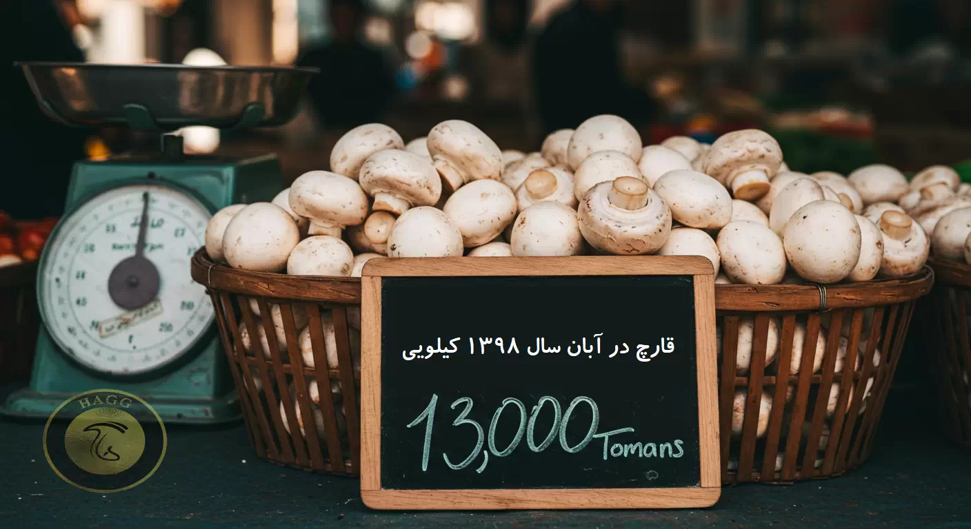 عکس مربوط به مقاله خبری قیمت هر کیلو قارچ در آبان 1398 است.