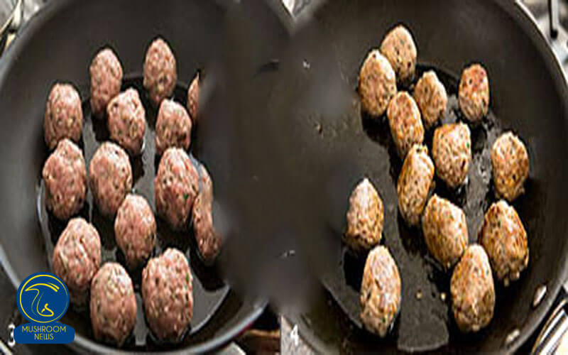 آموزش آشپزی با قارچ - طرز تهیه کوفته مرغ و قارچ