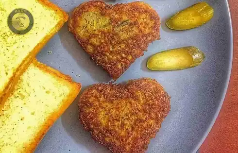 طرز تهیه کتلت مرغ و قارچ خانگی خوشمزه