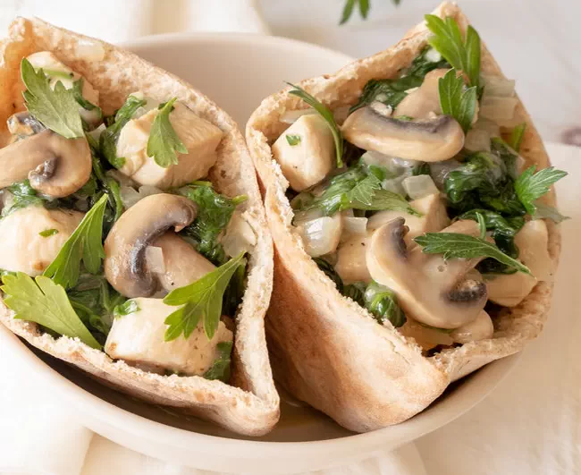 طرز تهیه ساندویچ قارچ لبنانی