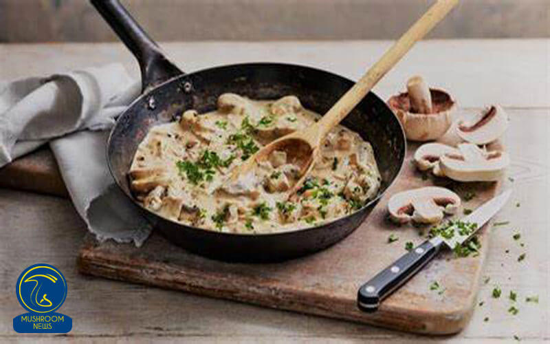 آموزش آشپزی با قارچ - طرز تهیه سس قارچ با آرد سفید