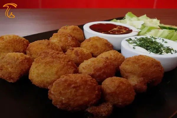 قارچ سوخاری بدون پودر سوخاری