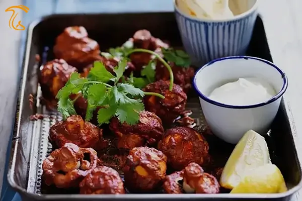 دستور پخت قارچ سوخاری هندی