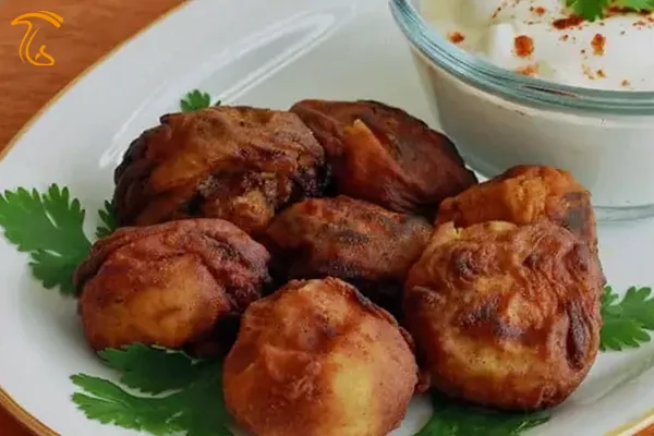 قارچ سوخاری زعفرانی