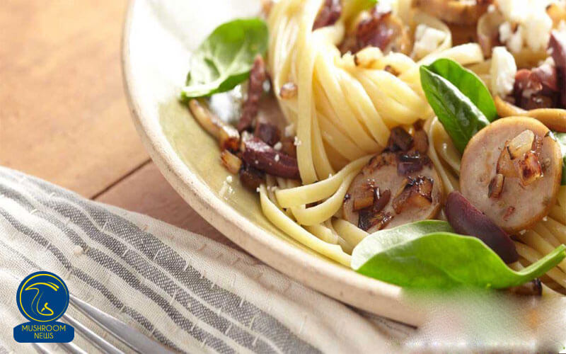 آموزش آشپزی با قارچ - غذای گیاهی - اسپاگتی تورینو