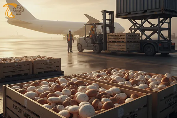 صادرات قارچ