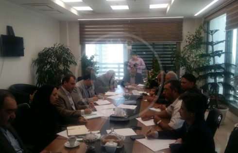 جلسه انجمن قارچ خوراکی و معاونت جهاد