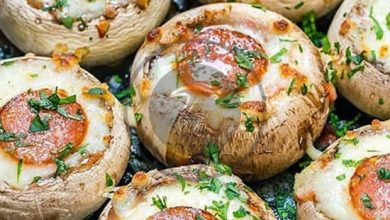 آموزش آشپزی با قارچ - قارچ شکم پر ایتالیایی