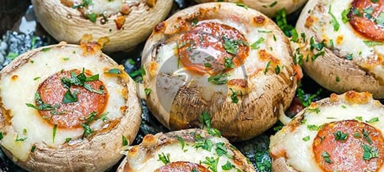آموزش آشپزی با قارچ - قارچ شکم پر ایتالیایی
