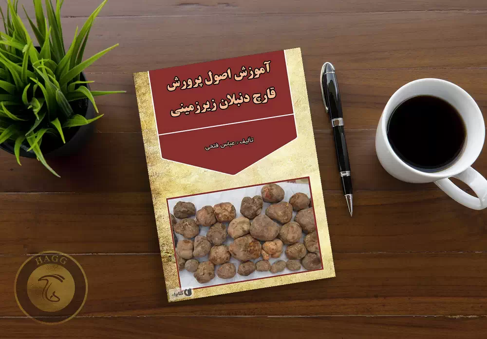 کتاب آموزش اصول پرورش قارچ دنبلان زیرزمینی نوشته عباس فتحی