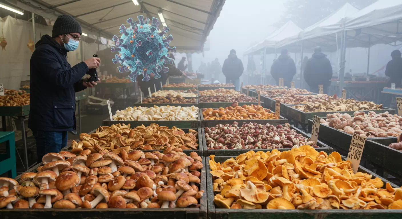 عکس مربوط به خبرهای کوتاه قارچی سال نود و نه در رابطه با کرونا