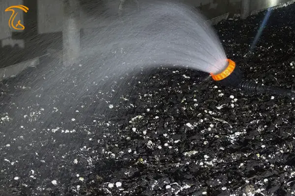  نکات مهم آبیاری قارچ دکمه ای و میزان مصرف آب در پرورش قارچ