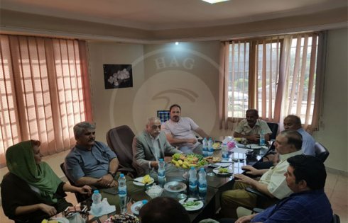 جلسه تعاونی قارچ شهریار