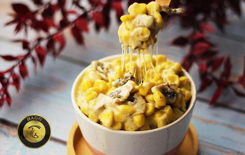 طرز تهیه ذرت مکزیکی با قارچ
