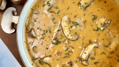 آموزش آشپزی: سوپ شلغم و قارچ