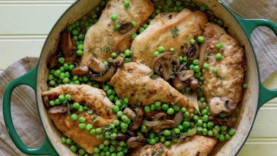 آموزش آشپزی: خوراک مرغ و قارچ