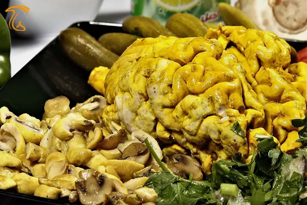 آموزش آشپزی: ساندویچ مغز با قارچ