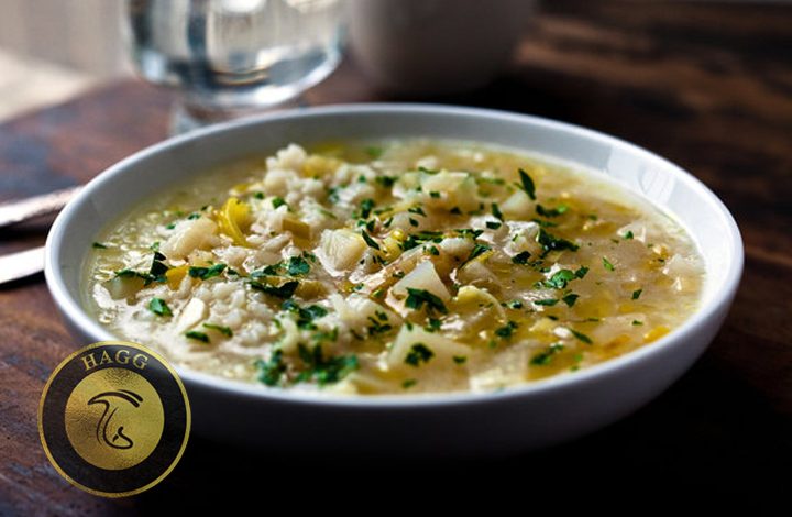 سوپ شلغم و قارچ وحشی یک غذا فوق العاده آسان و خوشمزه