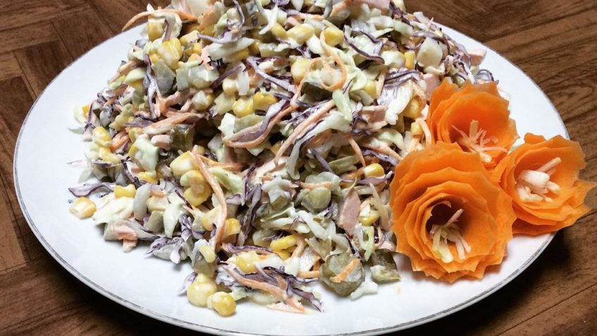 آموزش آشپزی: طرز تهیه سالاد اندونزی با قارچ