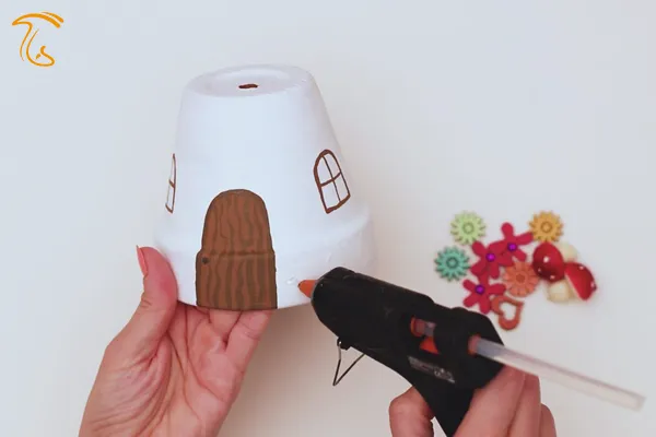 تزئین کلبه ی قارچی