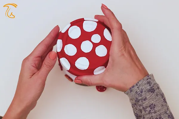 کاردستی با گلدون و بشقاب