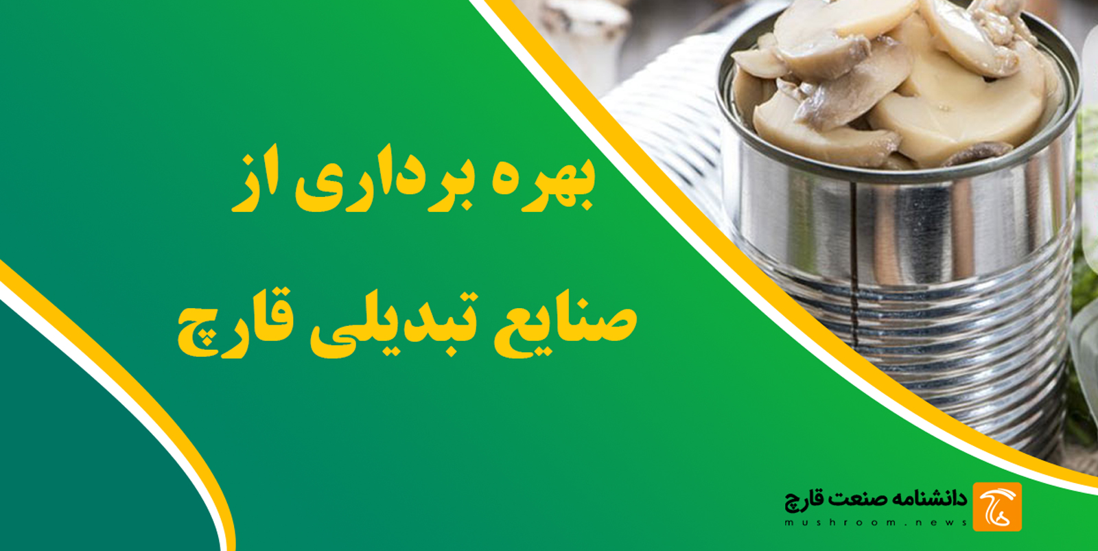 بهره برداری از صنایع تبدیلی قارچ استان فارس