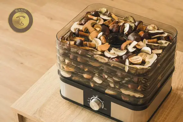 استفاده از دستگاه میوه خشک کن برای تولید قارچ خشک شده