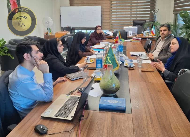جلسه صدور پروانه بهره برداری واحد تولید اسپان قارچ