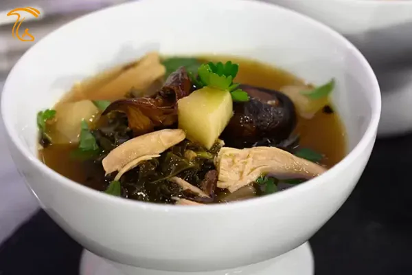 سوپ قارچ برای سرماخوردگی - سوپ مقوی برای مریض