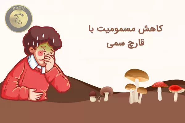 کاهش مسمومیت با قارچ های سمی