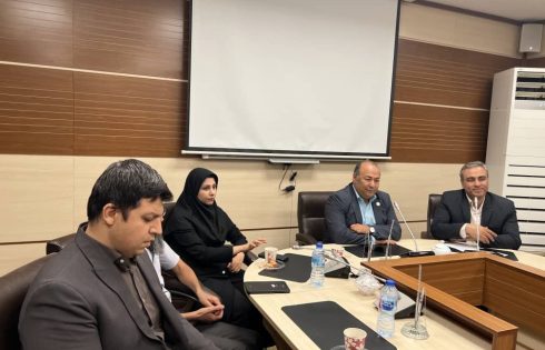 آیین تکریم و معارفه سرپرست جدید دفتر امور گلخانه ها گیاهان زینتی و قارچ خوراکی