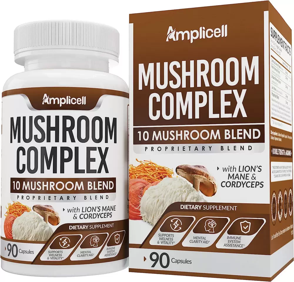 مکمل قارچی Nutrivein Mushroom Supplement بهترین داروها و مکمل های قارچ