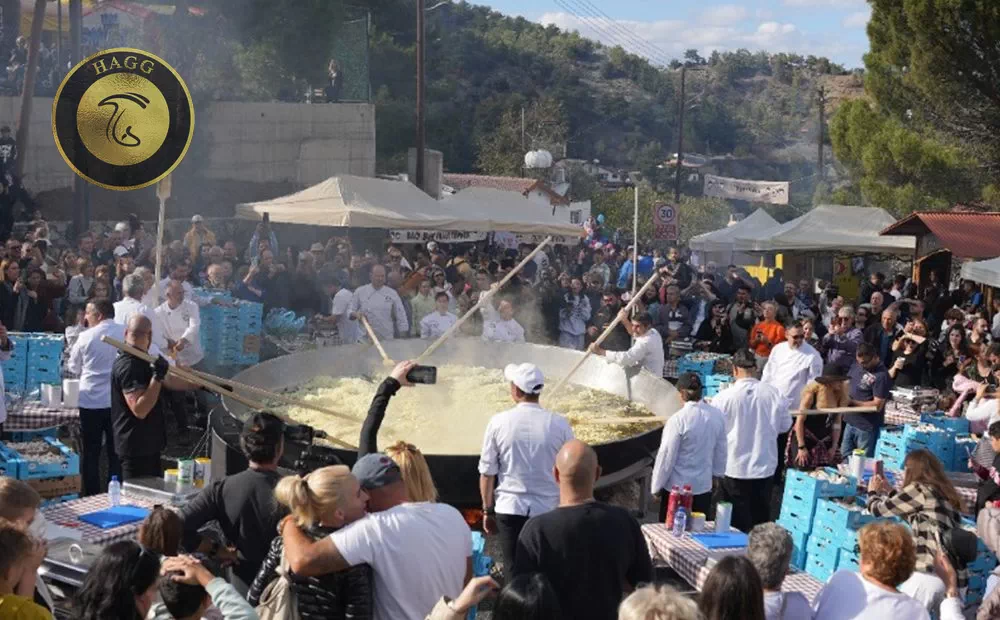 بزرگترین وعده قارچ سرخ شده در جهان در جشنواره قارچ قبرس