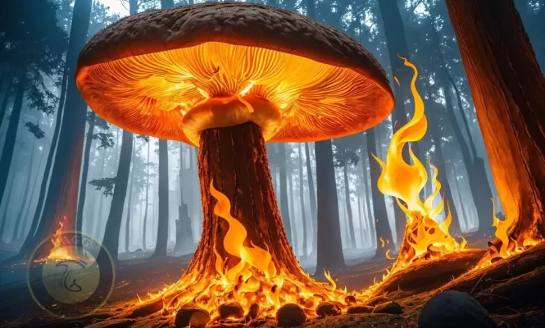 پیشگیری از آتش سوزی جنگل ها با قارچ