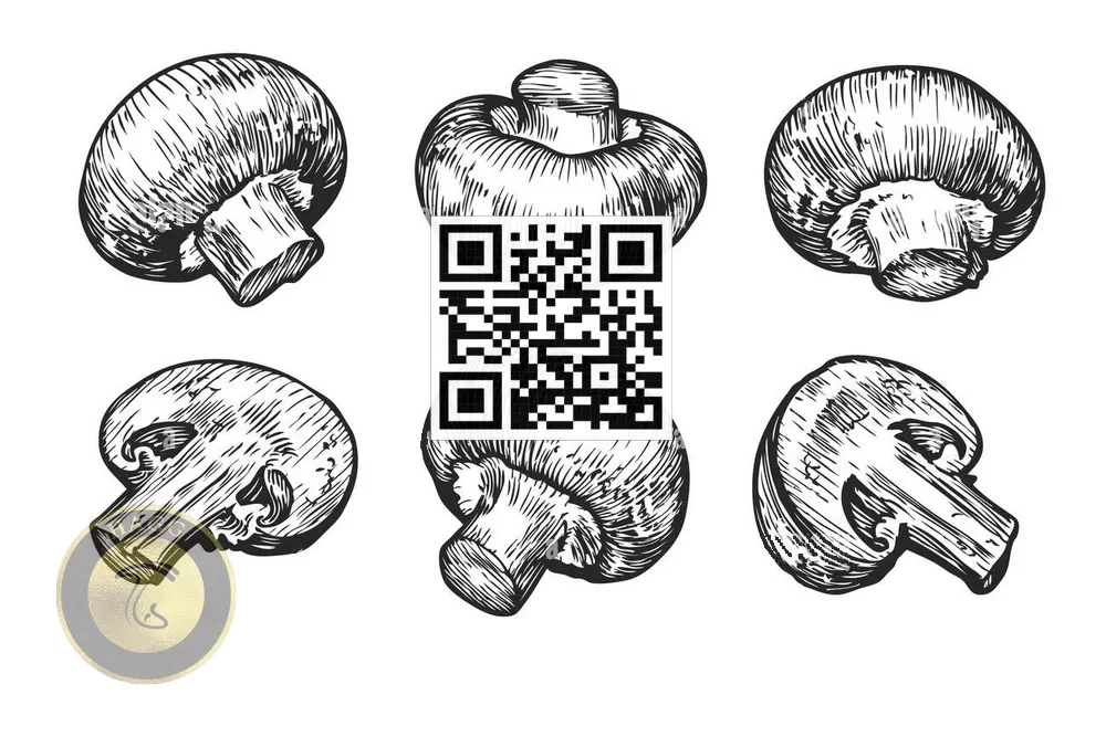 QR Code کد شناسه محصول برای محصولات کشاورزی و قارچ از سامانه سماک