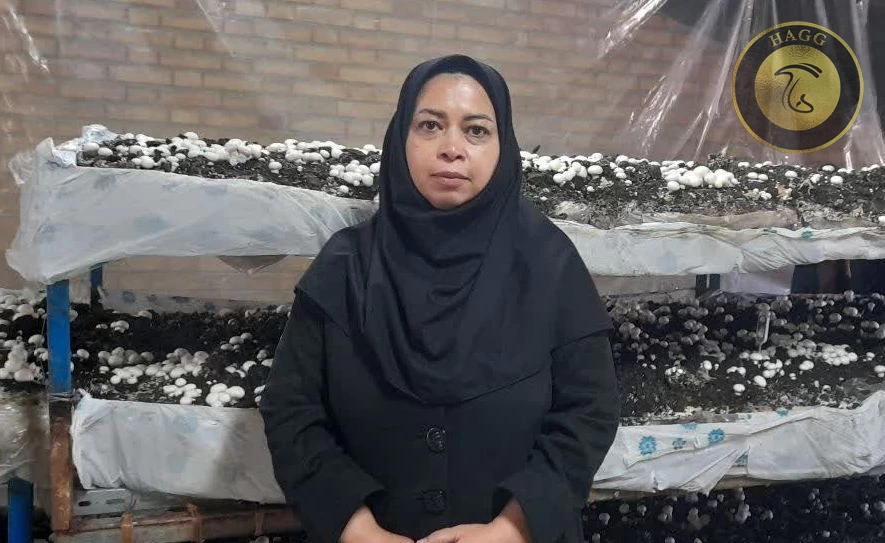 مادر کارآفرین با کشت و پرورش قارچ