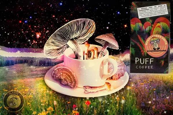 قهوه قارچ جادویی