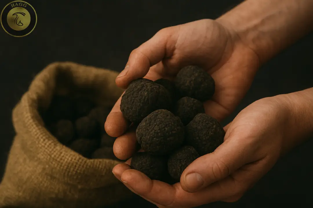 عکسی است از قاچاق قارچ ترافل یا الماس سیاه