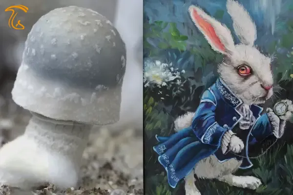 نژاد خرگوش سفید ماشروم ایپ