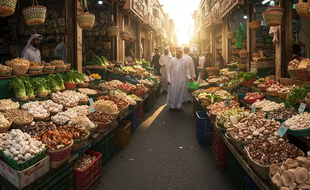 بازار قارچ قطر به عنوان بزرگترین واردکننده قارچ خاورمیانه