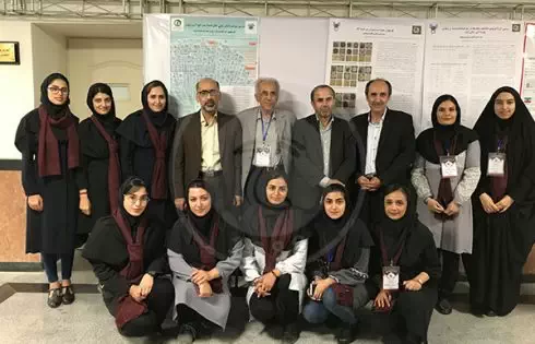 عکس مربوط به مقاله جمعی از حضور یافتگان در چهارمین کنگره قارچ شناسی ایران است
