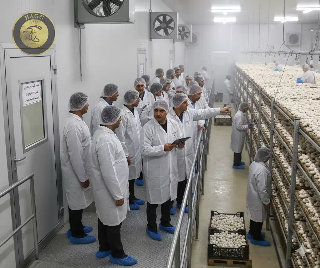 بازدید از مزارع در قالب تورهای گردشگری قارچ