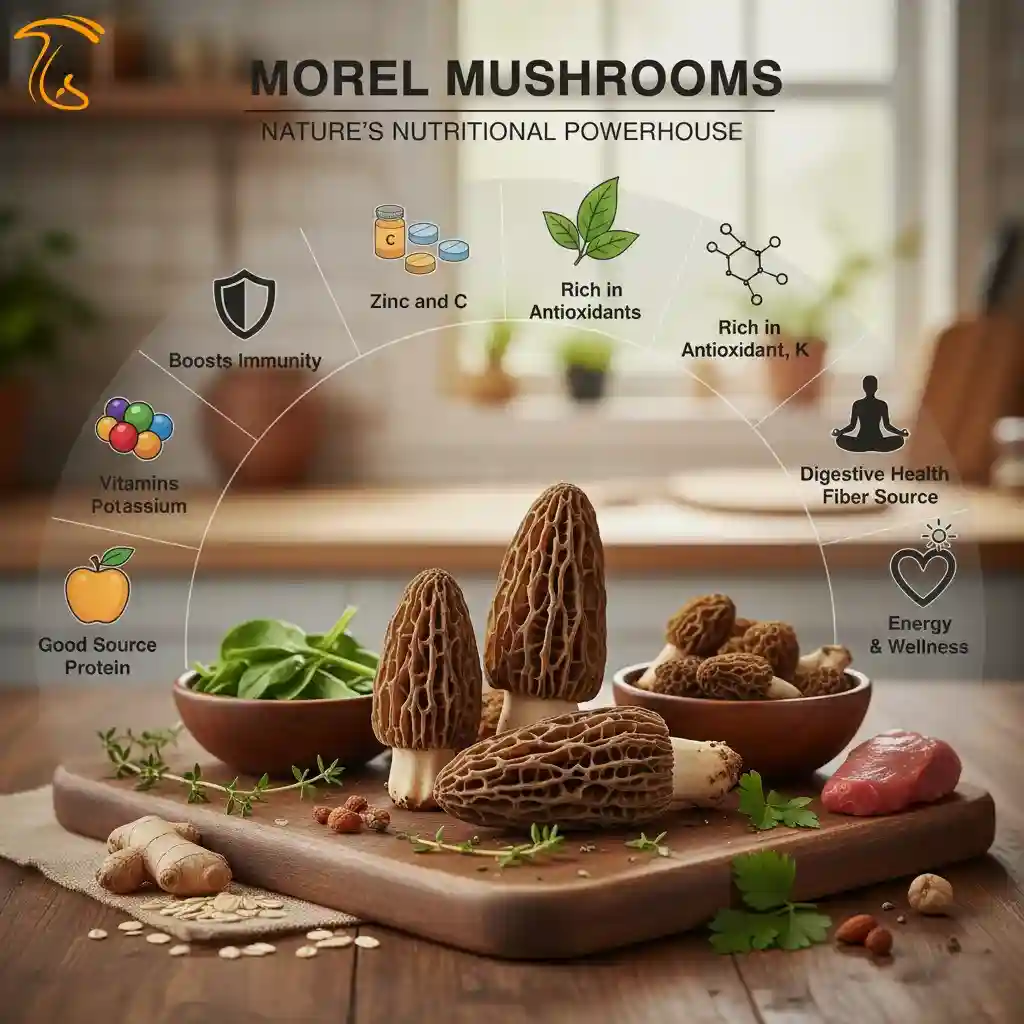 خواص و فواید قارچ مورل - خواص ضد التهابی