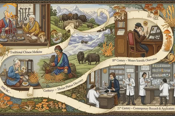 تاریخچه قارچ کوردیسپس