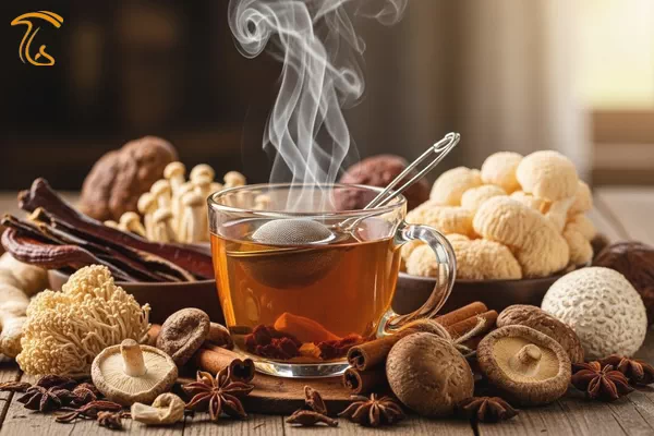 دمنوش قارچ و انواع آن