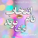 انتخاب نامی مناسب برای برند