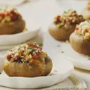 آموزش آشپزی با قارچ - قارچ تنوری - غذای گیاهی طرز تهیه قارچ در فر