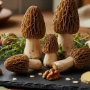 از خواص قارچ مورل می‌توان کمک به عضله سازی نام برد