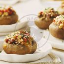آموزش آشپزی با قارچ - قارچ تنوری - غذای گیاهی طرز تهیه قارچ در فر