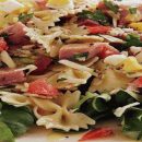 آموزش آشپزی با قارچ - طرز تهیه سالاد پاستا با مرغ و قارچ